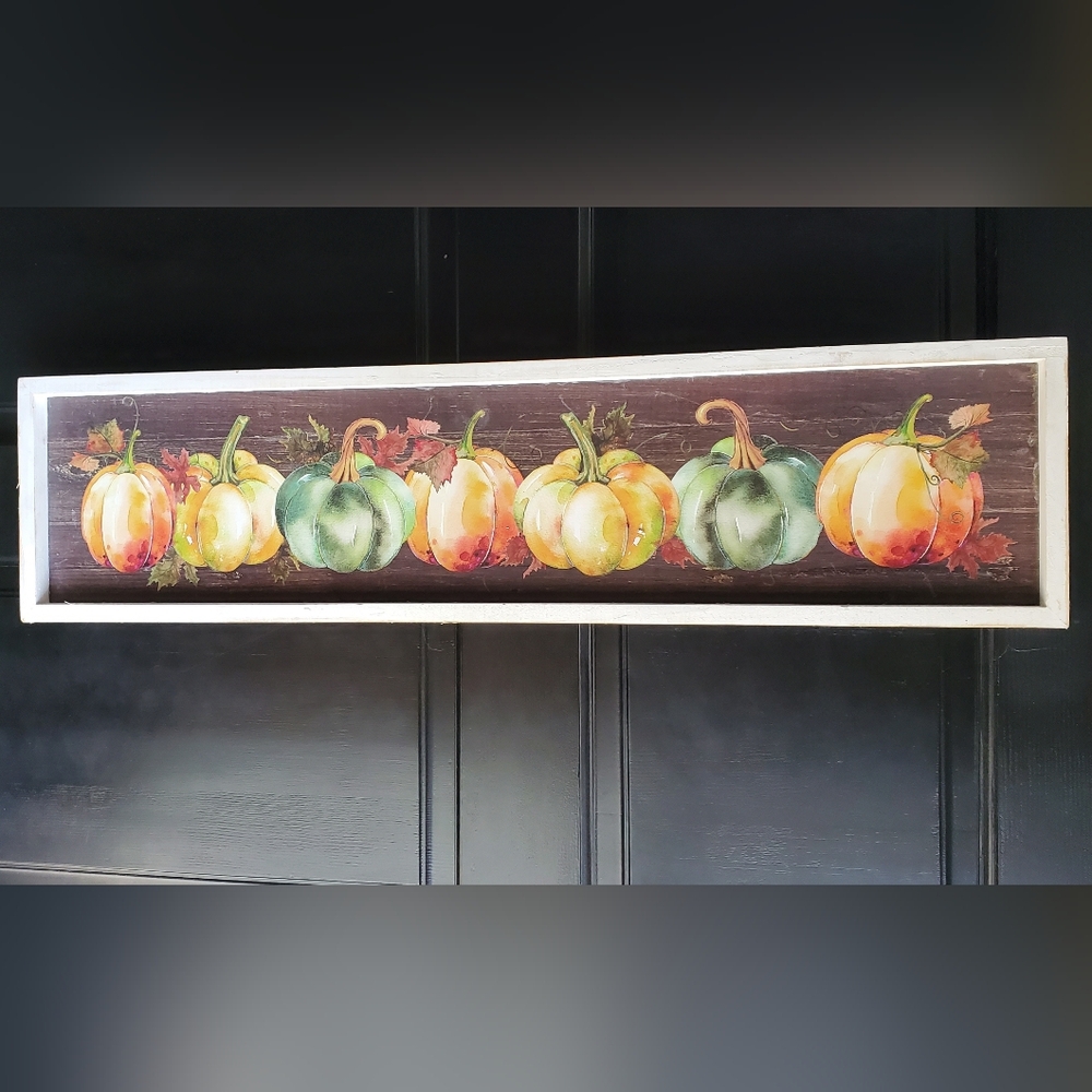 Watercolor Fall Pumpkins Picture